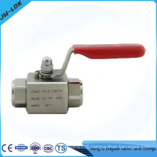 high pressure double seat ball valve